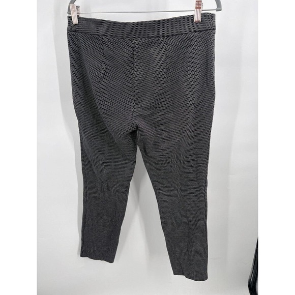Fenn Wright Manson Women's Size 12 Ankle Trousers Pants Check Print Seamed Zip - Picture 2 of 7